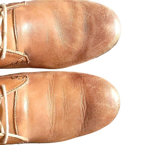 Sutro San Francisco Brown Leather Oxford Shoe Women’s Size 7 Chukka Boots - Picture 7 of 11